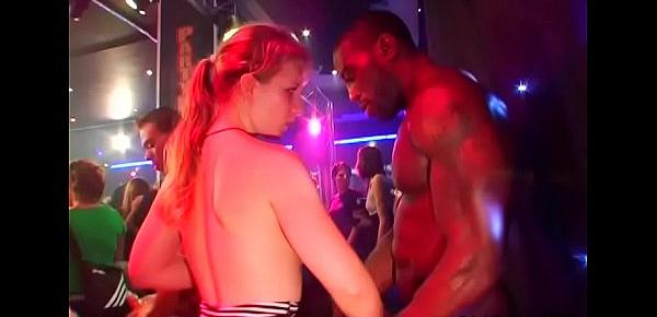  Bitches screaming in ecstasy from wild gangbang with waiters